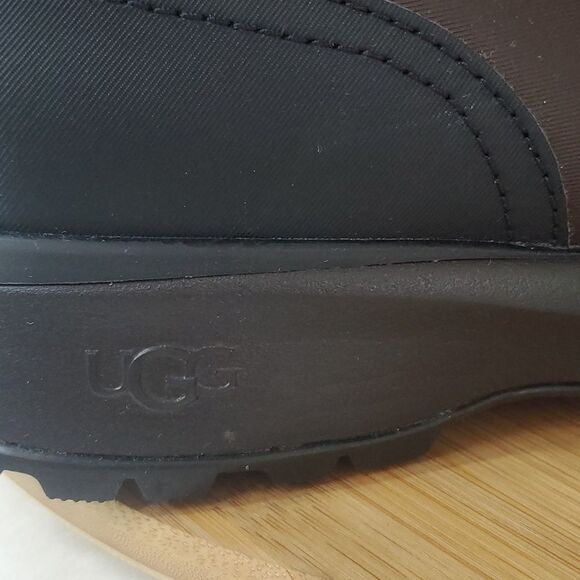 UGG Men's Emmett Waterproof Leather Duck Boot Stout Size 12 NIB - Picture 4 of 16